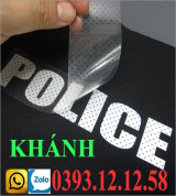 Nhãn ép nhiệt, Tem ép nhiệt, Mác ép nhiệt Quần áo